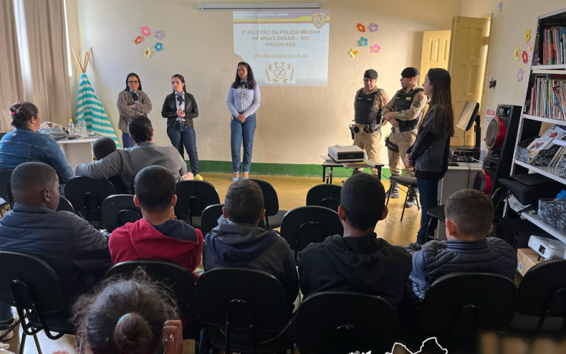 Escola Estadual do distrito Conceição de Piracicaba - Encontro com alunos