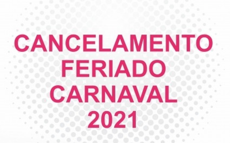 Cancelamento do Carnaval