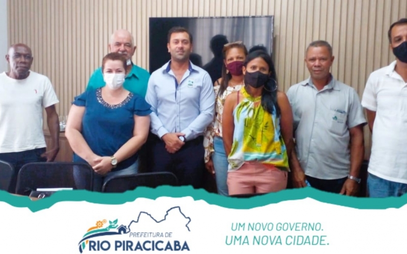 Prefeito Augusto reúne com representantes do Distrito de Conceição de Piracicaba(Jorge). 