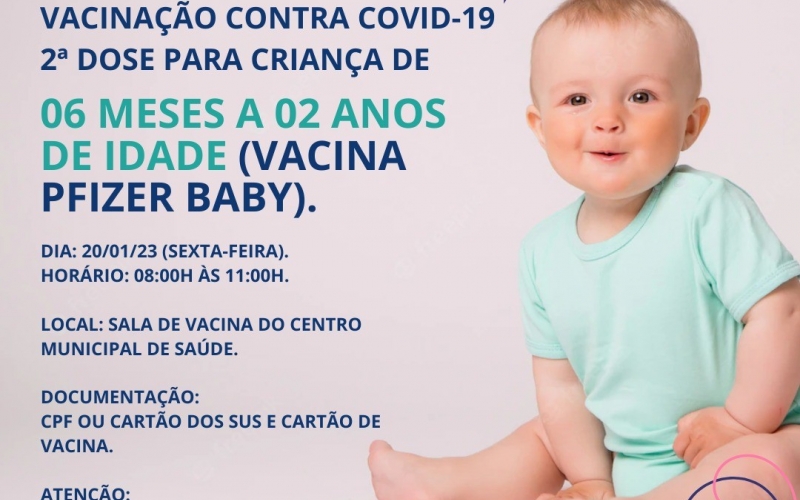 Cronograma vacinação contra COVID-19.