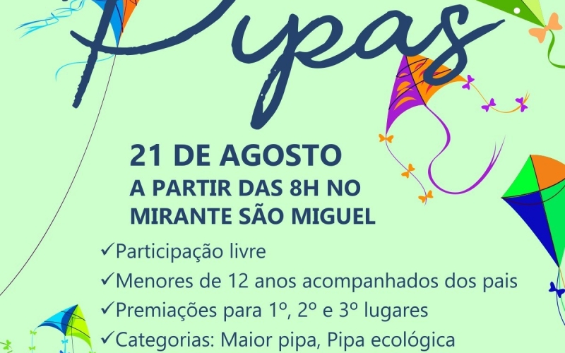1º Festival de Pipas de Rio Piracicaba