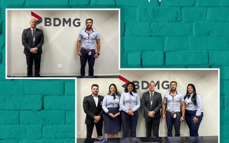 Reunião BDMG – Banco de Desenvolvimento de Minas Gerais.