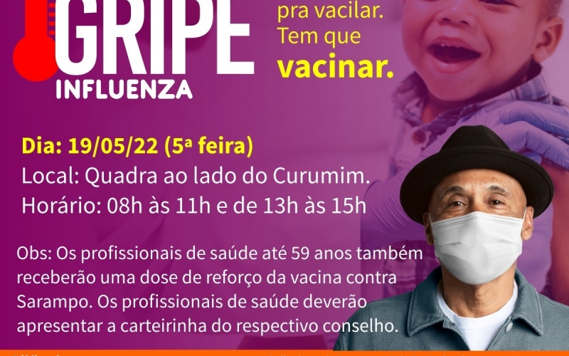 Vacinação contra a Gripe (Influenza).